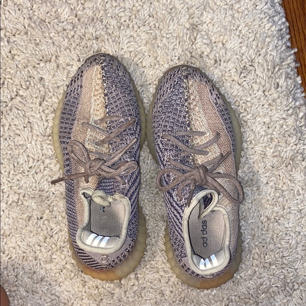 Yeezy Boost Pink and Purple Sneaker